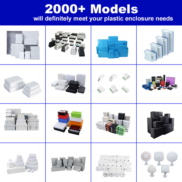 One-stop Custom Plastic Enclosure Outdoor Junction Box Injection Molding Manufacturing Services