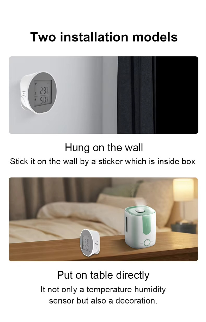 Two installation models