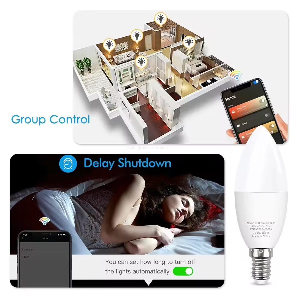 Alexa/Google voice control smart lamp