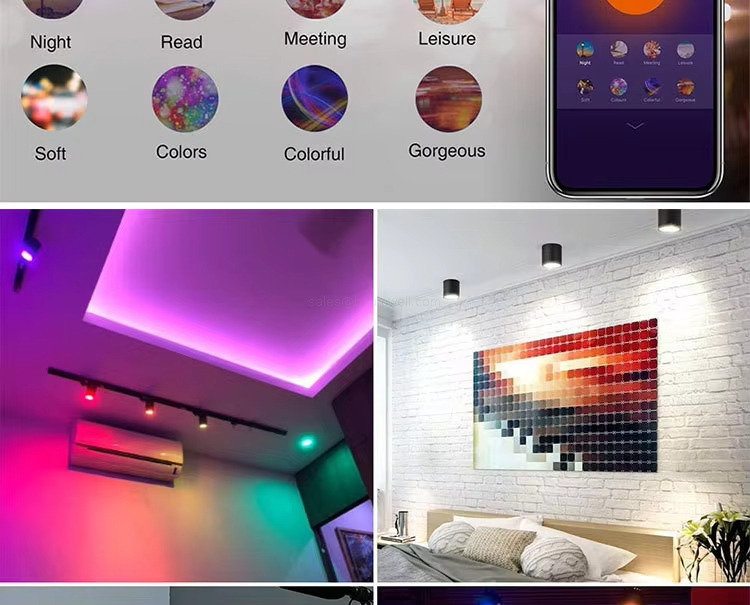 CE/FCC/RoHS certified RGBW bulb