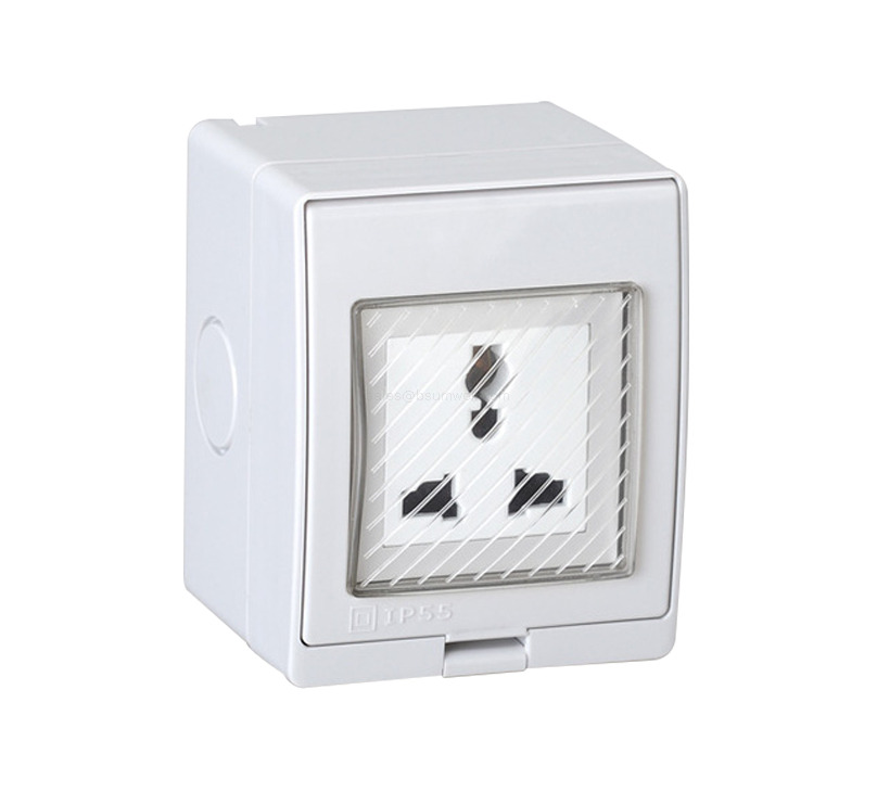 IP55 Waterproof Wall Switch Outdoor Weatherproof 1 Gang 2 Gang 1 Way Electrical Light Switch