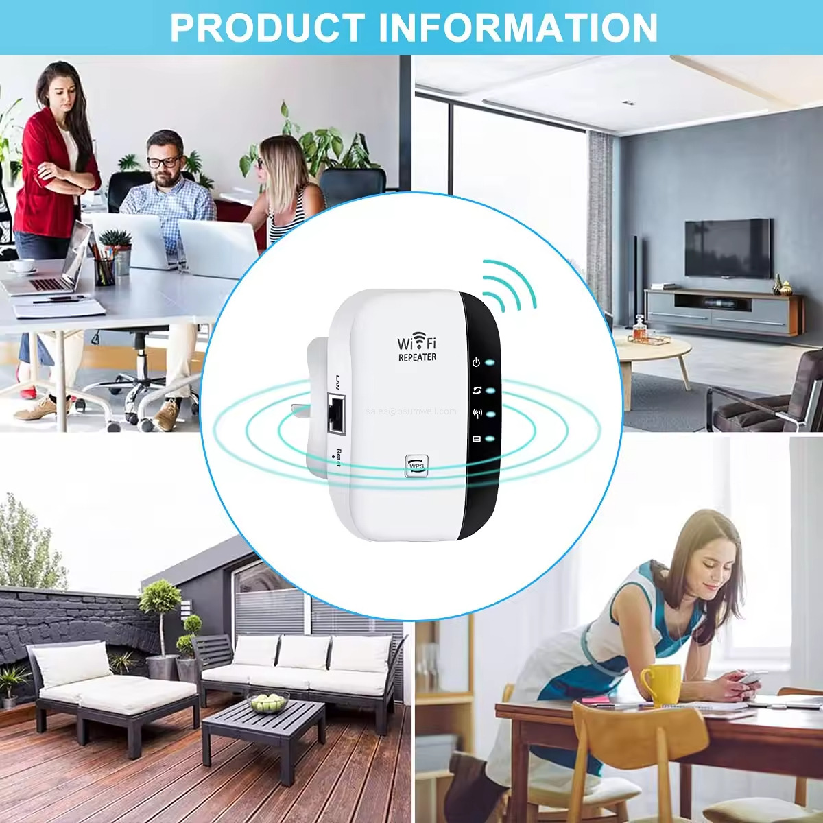 300Mbps WiFi signal extender