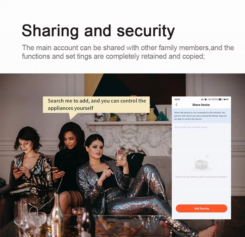 Sharing and security