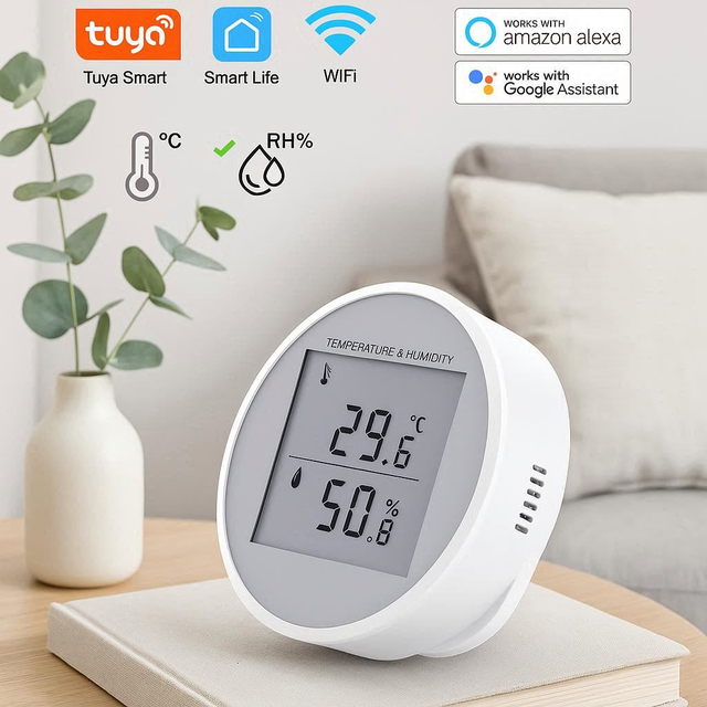 Low Power WiFi Humidity Temperature Sensor