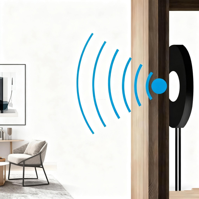 24V induction motion sensor