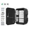 Weatherproof Metal Electrical Box Outdoor Control Panel Enclosure with Ventilation Design Galvanized Steel Wall Mount Junction Box