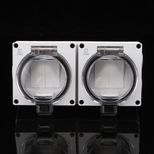 IP66 Waterproof 2 Gang Outdoor Switch