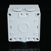 Surface-Mounted 1 Gang Outdoor Socket