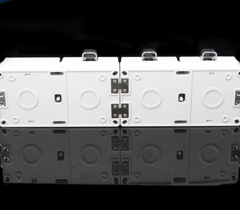 3 gang weatherproof RCD socket