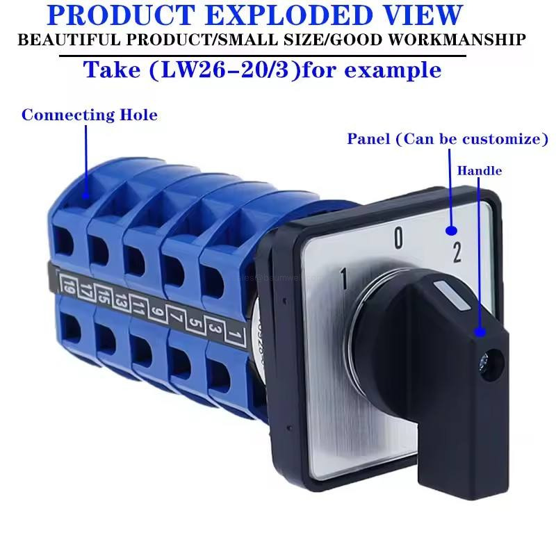 universal changeover control switch