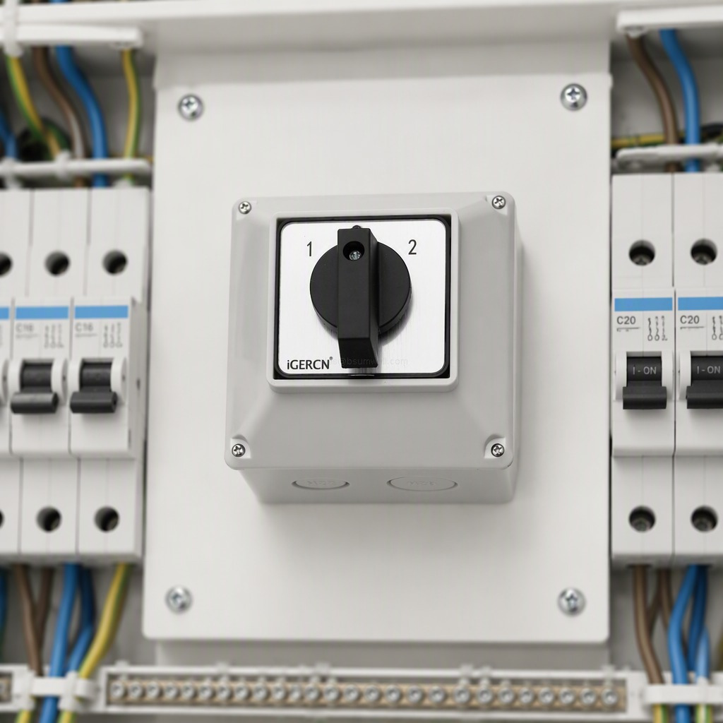 Rotary Cam Changeover Switch