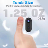 Magnetic thumb sports camera