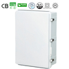 Heavy Duty Polycarbonate Outdoor Electrical Junction Box IP67 IK10 Waterproof Enclosure