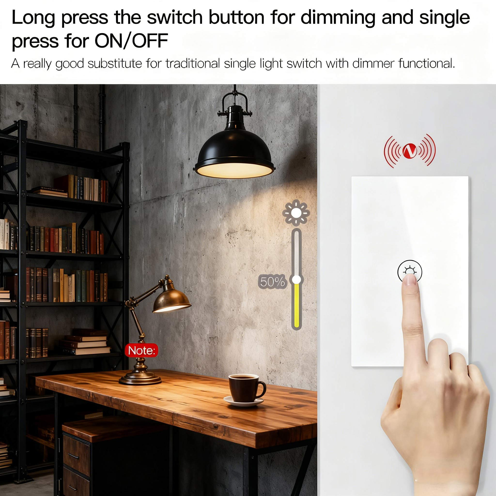 Smart Life App Dimmer Switch Lamp