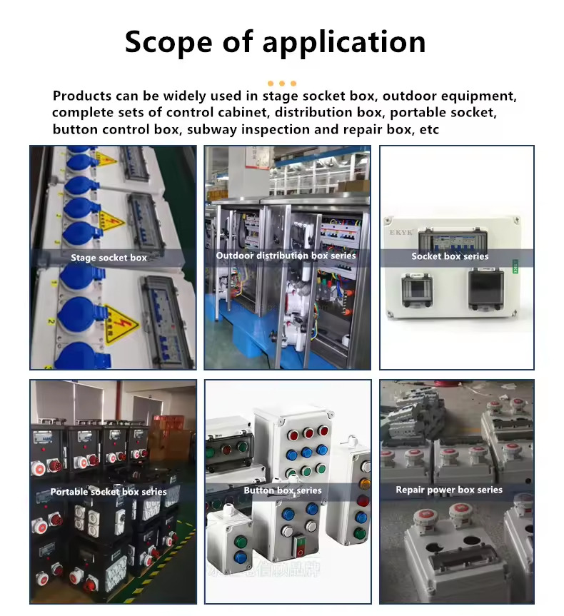 waterproof clear junction box