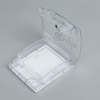 IP66 Waterproof Transparent Wall Switch Socket Cover Weatherproof Single Gang Outdoor Electrical Plug Protective Box for Bathroom and Outside Wall Siding