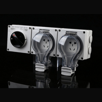 Bsumwell switch dual 5-hole socket,