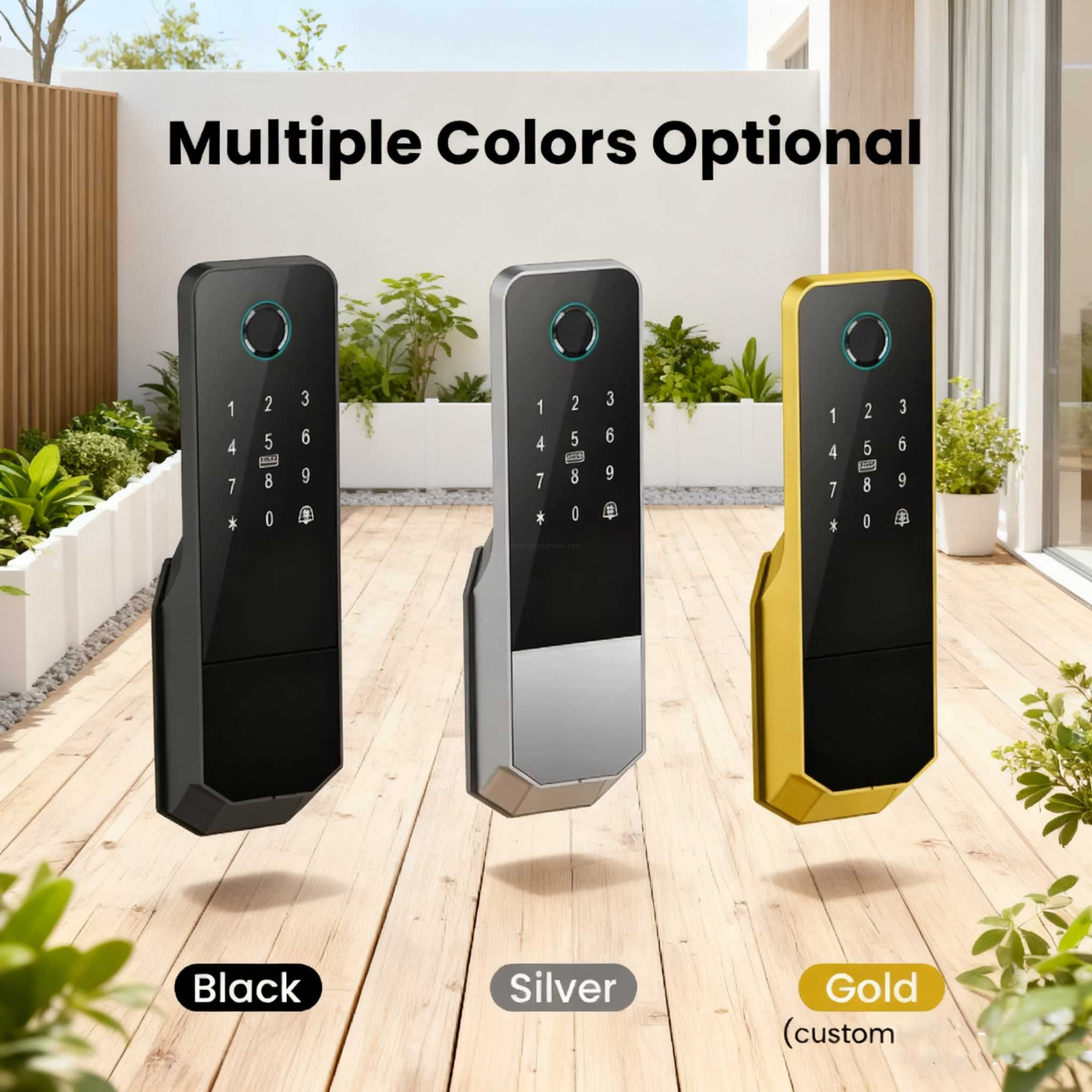 Waterproof Security System Fingerprint Keypad