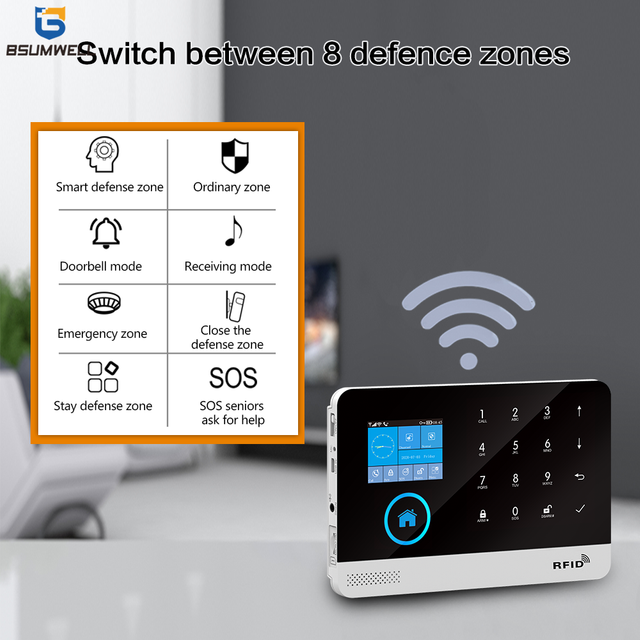 alarm security system gsm