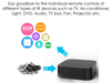 Tuya Smart IR Remote Control Built-in Temperature And Humidity Sensor for Air Conditioner TV DVD AC Works with Alexa,Google Home