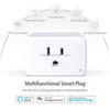 10A Alexa Google Home Tuya Smart Power Strip Socket Remote Control Mini Wifi Smart Plug