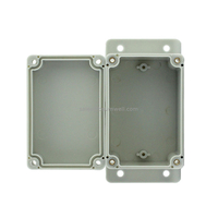 115*90*55mm Indoor And Outdoor Waterproof Dustproof Plastic Electronic Enclosure Wall Mounting Junction Box With Flange