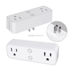 Tuya WIFI Smart Socket with USB Port Outlet US Standard Power Strip APP Remote Control Dual Plug Support Alexa Google Home
