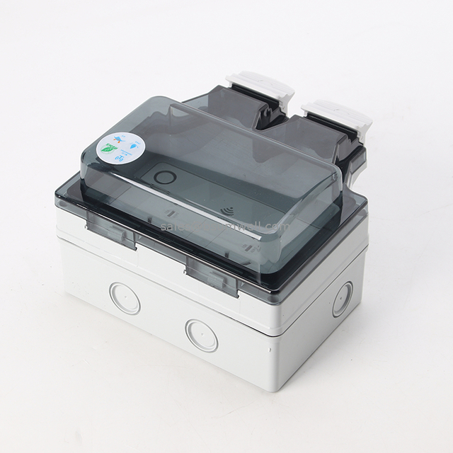 Factory Price Ip66 Waterproof Case Wifi Smart Protection Cover Outdoor Wall Socket Switches And Socket Socket Set