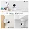 Tuya Smart Life Mini Smart Camera Wireless WiFi Security Surveillance CCTV Camera Work with Google Home/Alexa/homekit