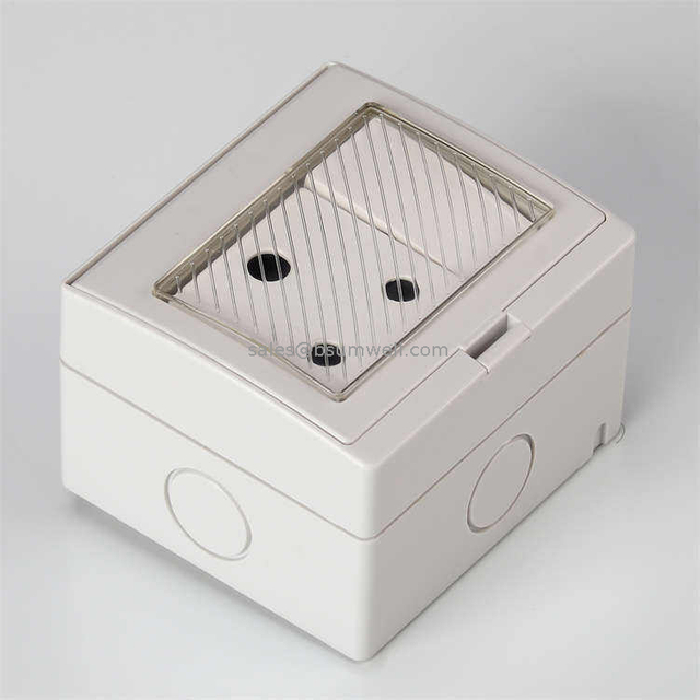 2 Gang Switch 1 Gang Socket IP55 Waterproof Cove Multi Electrical Switches And Sockets Push Button Switches