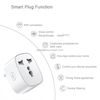 In Stock 10A EU UK US Alexa Google Home Tuya Wall Smart Socket Remote Control Timing Function Mini Wifi Smart Plug