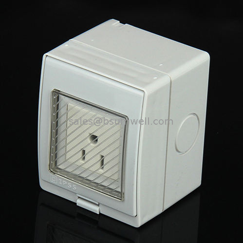 IP55 American USA Style 10A 230V Single Phase Power Supply 3pins Waterproof Electric Socket