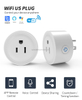 10A US Plug WiFi Socket Adapter Smart Home Remote Control Timer Electricity Wall Socket Work with Alexa Google Home Cozylife