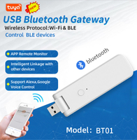 Tuya BLE USB Type Smart Gateway Smart Home Bridge Wireless Smartlife Gateway with Alexa Google Home Voice Control