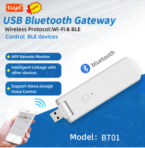 Tuya BLE USB Type Smart Gateway Smart Home Bridge Wireless Smartlife Gateway with Alexa Google Home Voice Control