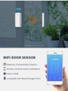 Tuya Home Security System GSM Magnetic Door Sensor Alarm Smart WiFi Door Window Sensor Alarm