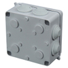 Hot Sale 100*100*70mm Ip65 with Rubber Plug Plastic Junction Box Waterproof Plastic Enclosure Box Outdoor Junction Box