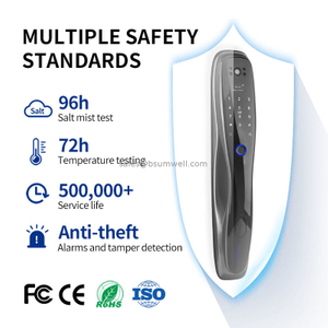 Posher Intelligent Biometric Fingerprint Door Lock locks electric thumbprint door lock