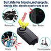 113dB Wireless Anti-Theft Motorcycle Bicycle Vibration Alarm Waterproof Bike Security Alarm with Remote