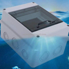 IP65 ABS/PC SHA-4 4way MCCB Distribution Outdoor Battery Distribution Enclosure