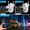 50M night vision IP66 outdoor security camera