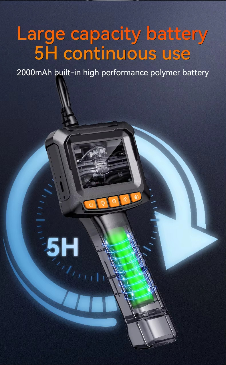 2000mAh built-in high performance polymer battery