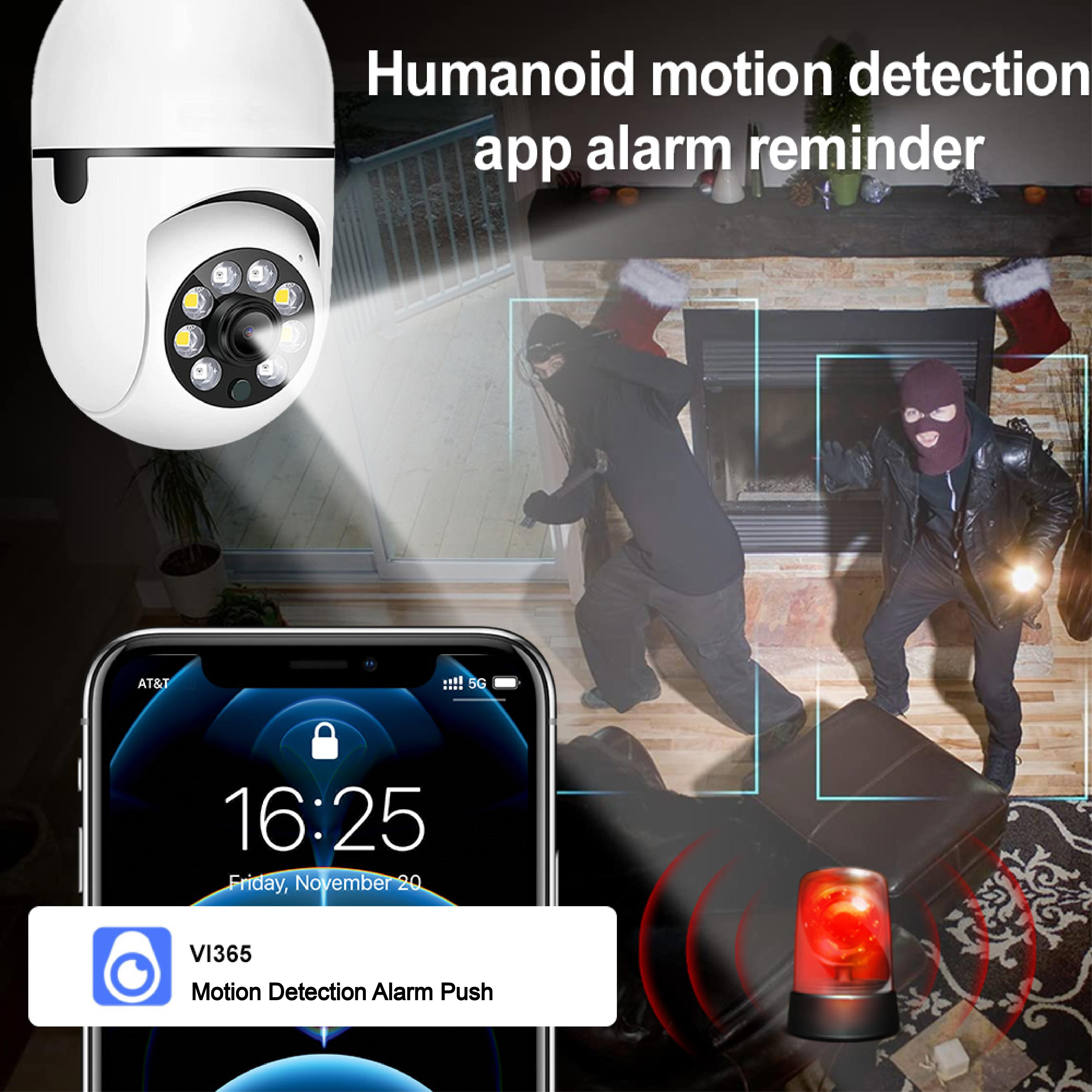 Humanoid motion detectionapp alarm reminder