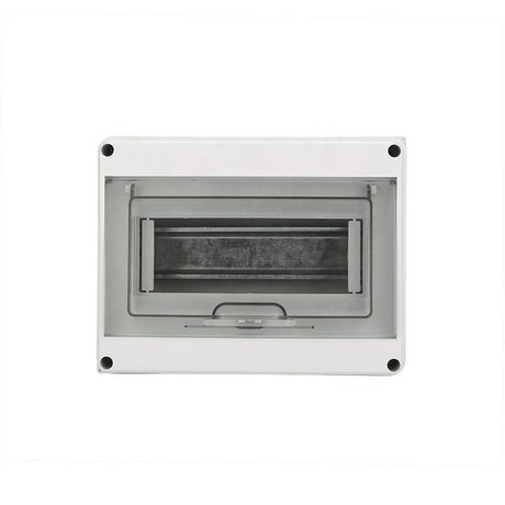 Outdoor Panel Mount Waterproof IP65 ABS Plastic Electric Enclosure HT-8 Way Switch Junction Box