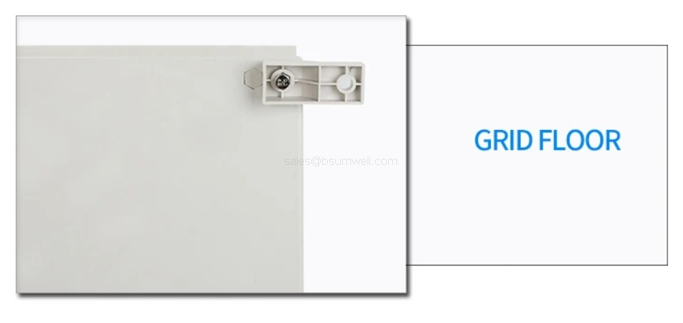GRID FLOOR Polyester Enclosure Fiberglass Cabinet