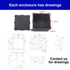 One-stop Custom Plastic Enclosure Outdoor Junction Box Injection Molding Manufacturing Services