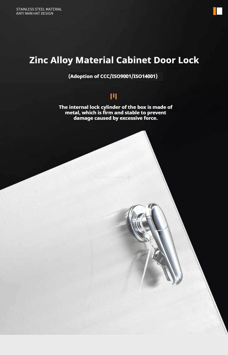 Zinc Alloy Material Cabinet Door Lock (Adoption of ccc/Is09001/IS014001)