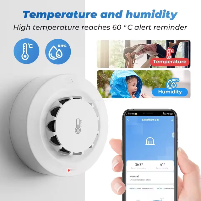 WiFi smoke alarm Smoke Detector
