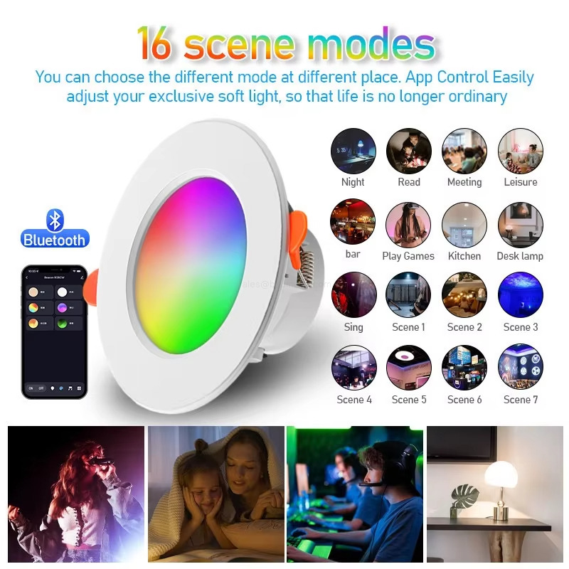 16 scene modes