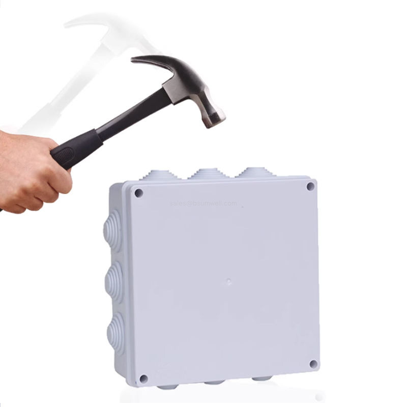 Durable ABS Plastic RA RT Junction Box Weatherproof Electrical Enclosure with Knockout Holes